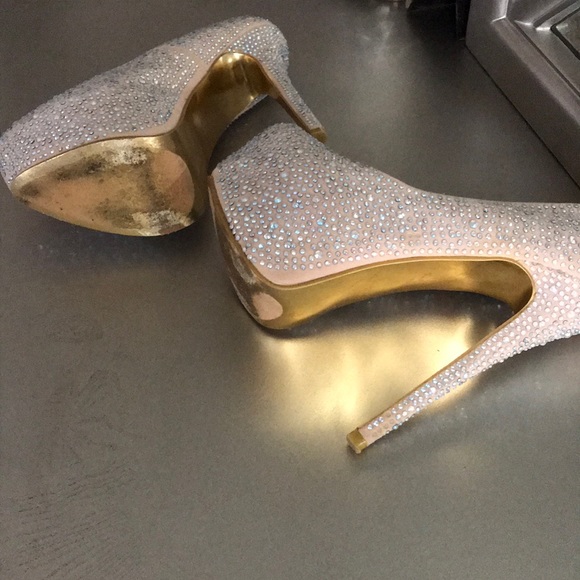 Rhinestone heels - Picture 3 of 4